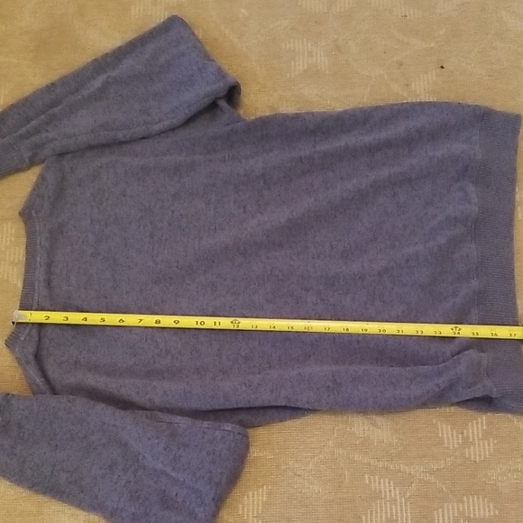 Vans Men's Heathered Blue Crewneck Sweater - Picture 5 of 7